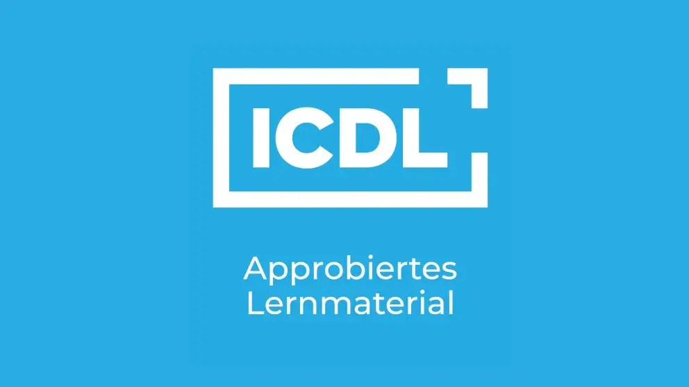 ICDL Approbiertes Lernmaterial  Approbations-Logo