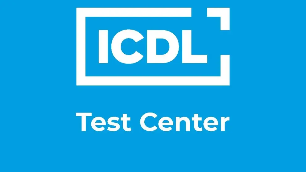 Autorisiertes ICDL Test Center Plakette, eine Initiative der OCG