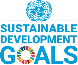 Sustainable Development Goals mit Logo der United Nations